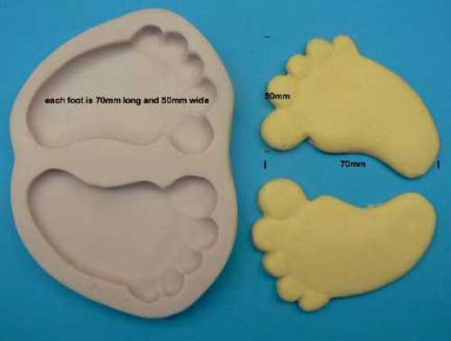 Feet Silicone Mould - Click Image to Close